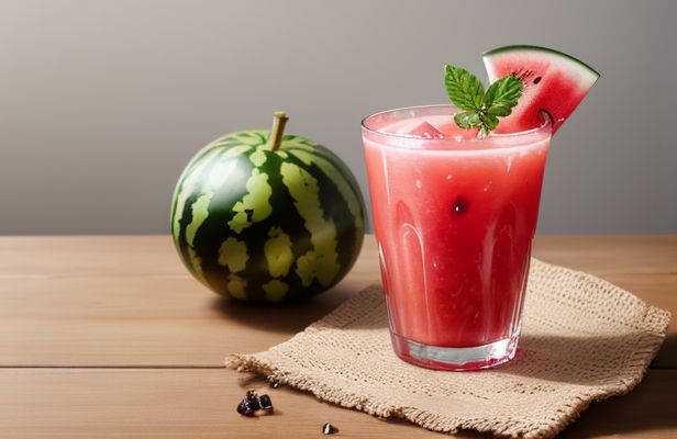 Agua de Sandia con Chile y Tamarindo, Refrescante Bebida Estival de México