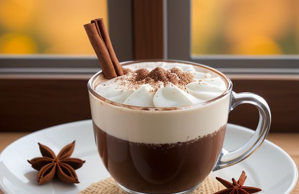 Chocolate Caliente Especiado con Naranja y Canela en Barra de Azúcar