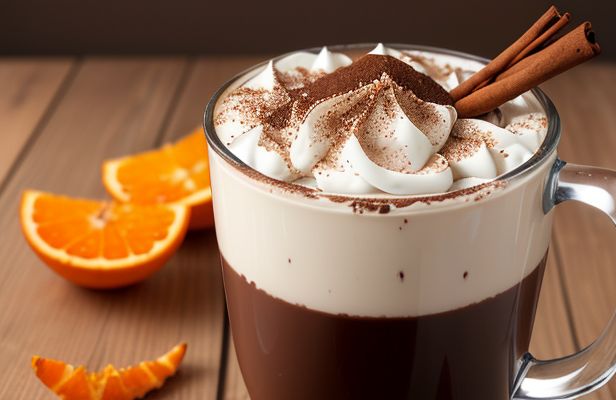 Chocolate Caliente Mexicano con Canela, Chile y Naranja Agria