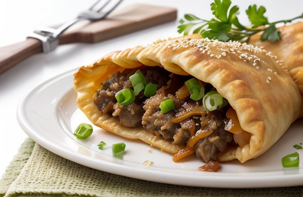 Empanadas Criollas de Carne Molida y Cebolla Caramelizada al Horno