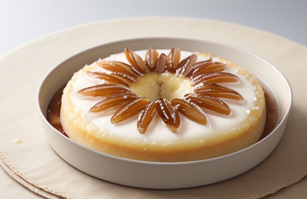 Flan de Vainilla Astilla de Coco y Caramelo Salado Artesanal