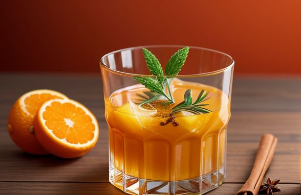 Licores de Naranja con Especias y Regusto de Vainilla Casera