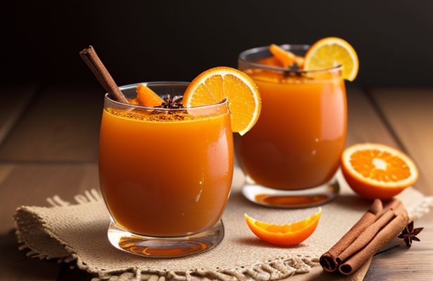 Ponche de Naranja y Brandy con Especias al Estilo Andaluz
