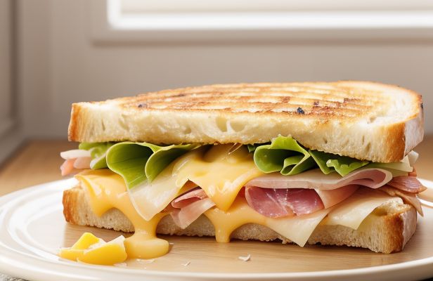 Sándwiches de Jamón Serrano y Queso Manchego con Alioli Casero